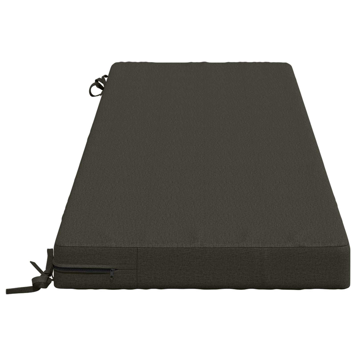 2-Piece Bench Cushions SOEST 2 pcs 100% Polyester Anthracite
