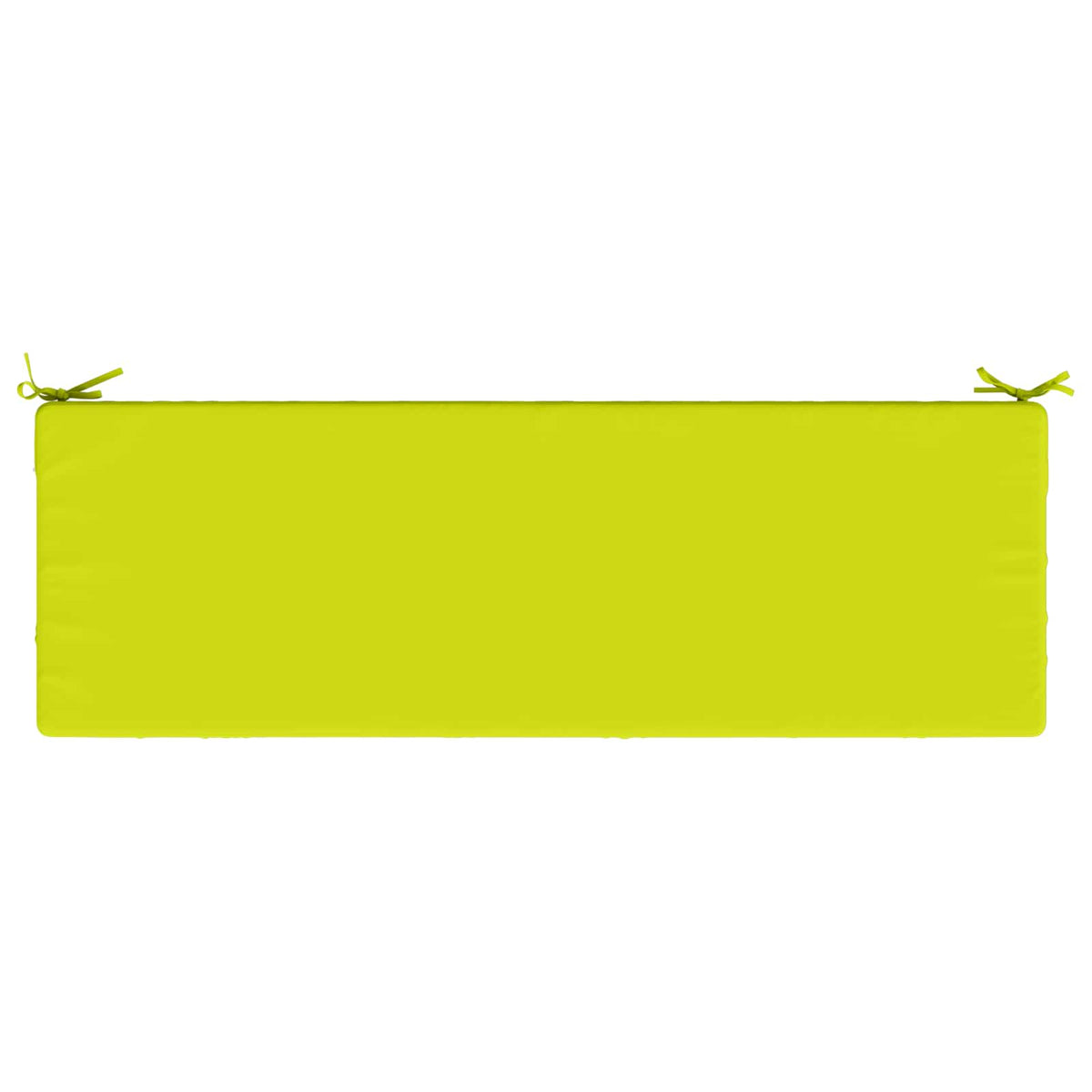 Bench Cushion SOEST 100% Polyester Bright Green 140 x 50 x 8 cm