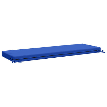 2-Piece Bench Cushions SOEST 2 pcs 100% Polyester Royal Blue