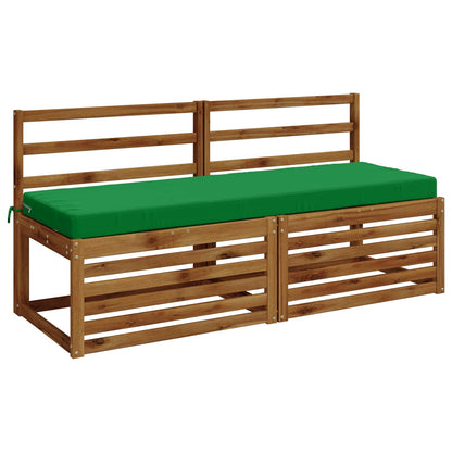 Bench Cushion SOEST 100% Polyester Green 140 x 50 x 8 cm