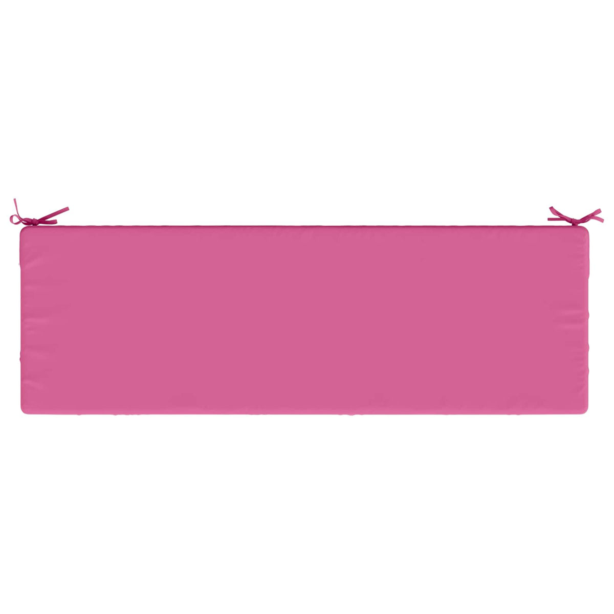2-Piece Bench Cushions SOEST 2 pcs 100% Polyester Pink