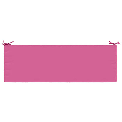 2-Piece Bench Cushions SOEST 2 pcs 100% Polyester Pink