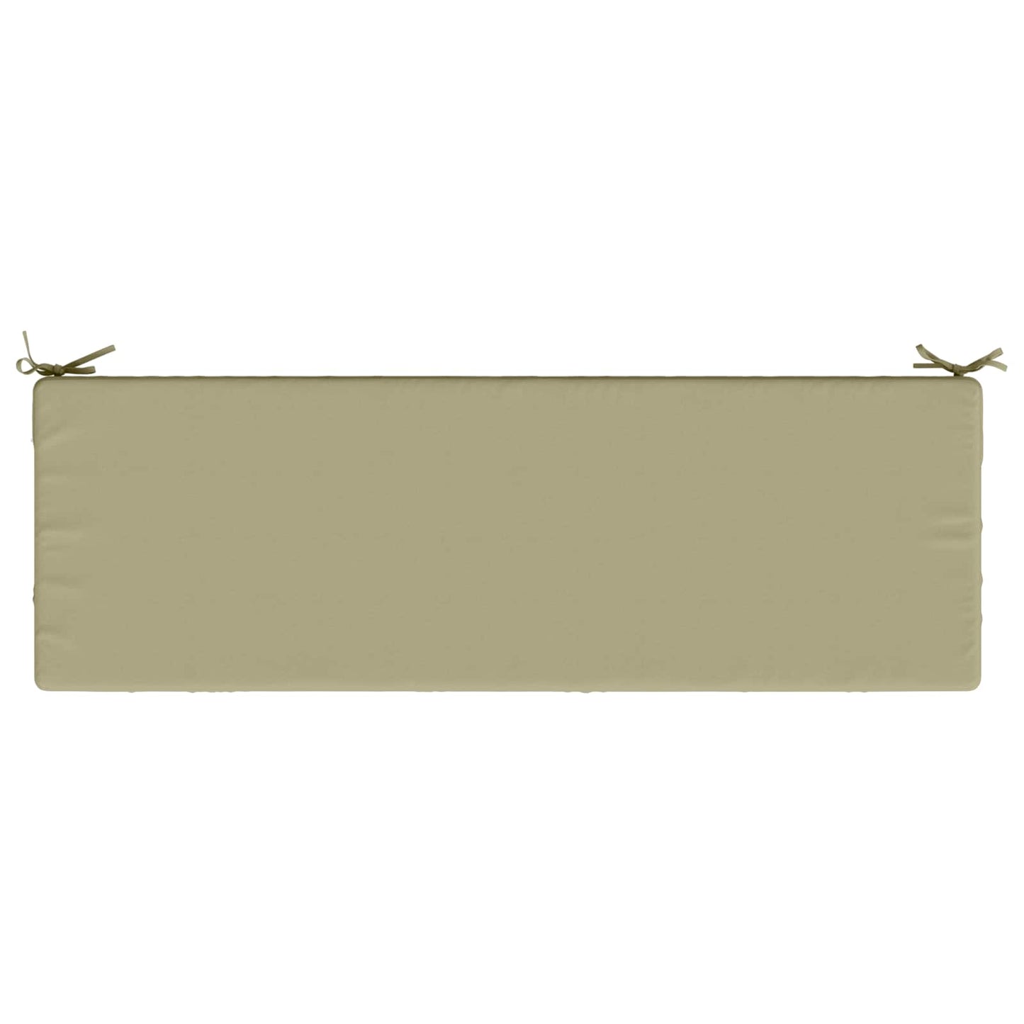 2-Piece Bench Cushions SOEST 2 pcs 100% Polyester Light Green
