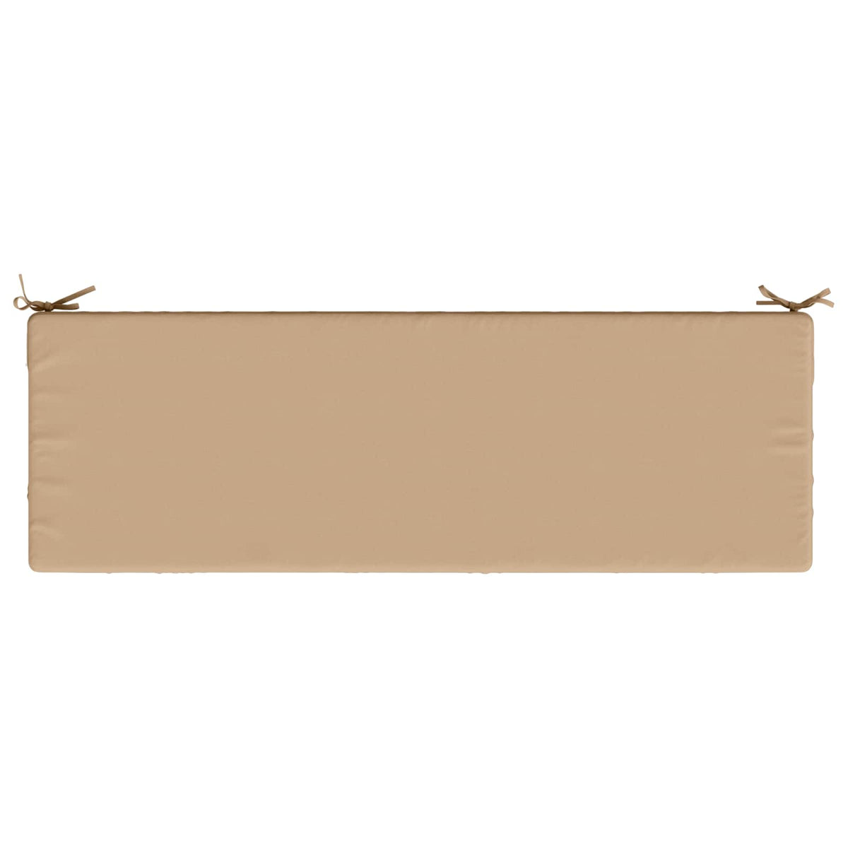 Bench Cushion SOEST 100% Polyester Sand 150 x 50 x 8 cm