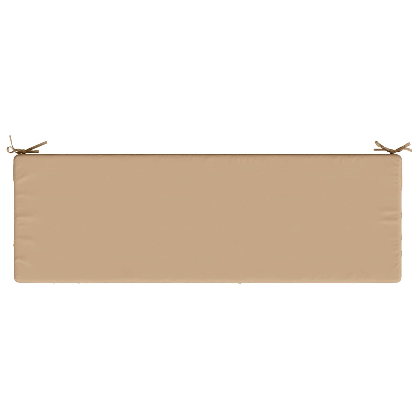 2-Piece Bench Cushions SOEST 2 pcs 100% Polyester Sand