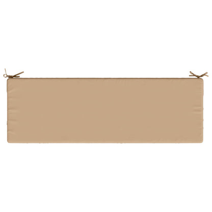 2-Piece Bench Cushions SOEST 2 pcs 100% Polyester Sand