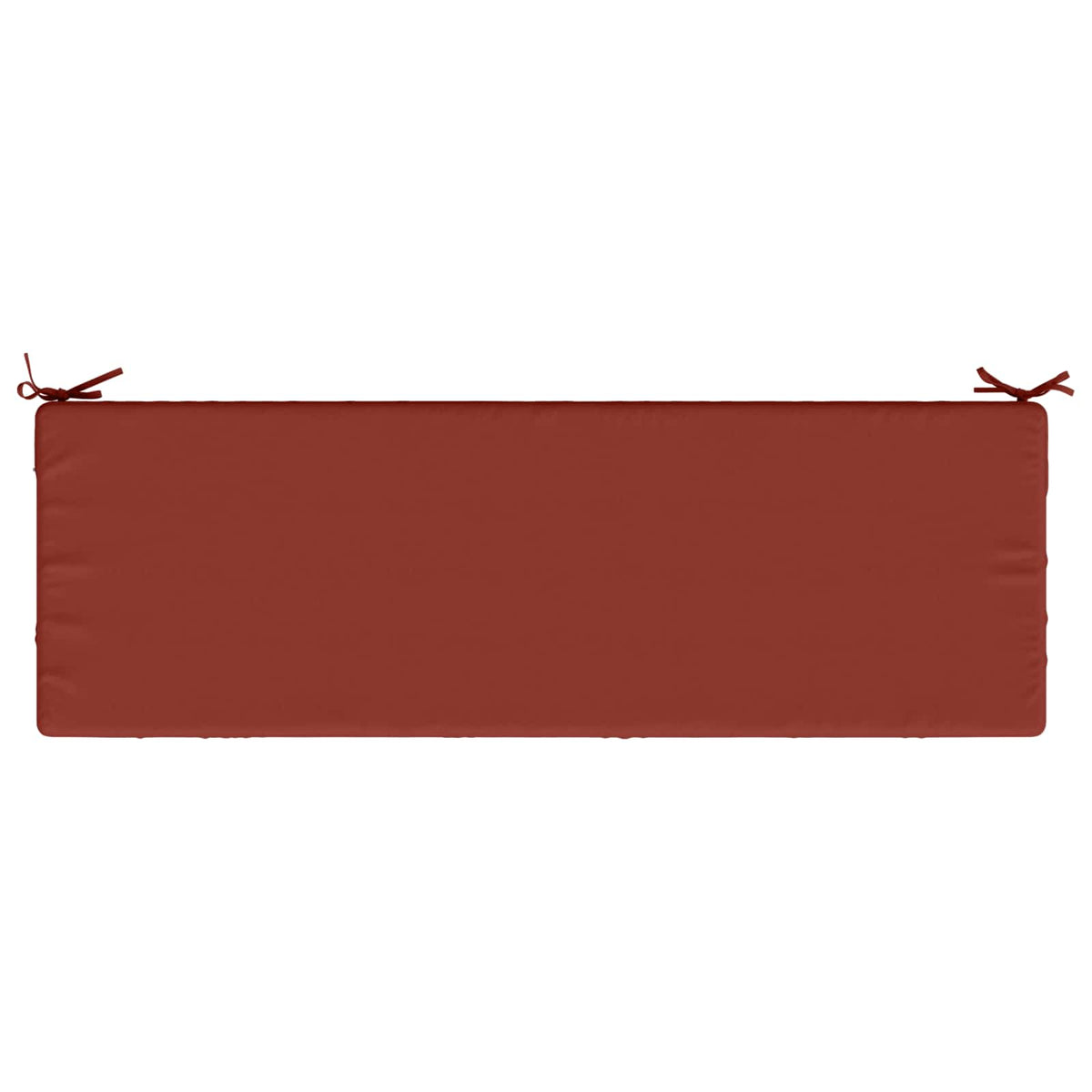2-Piece Bench Cushions SOEST 2 pcs 100% Polyester Red