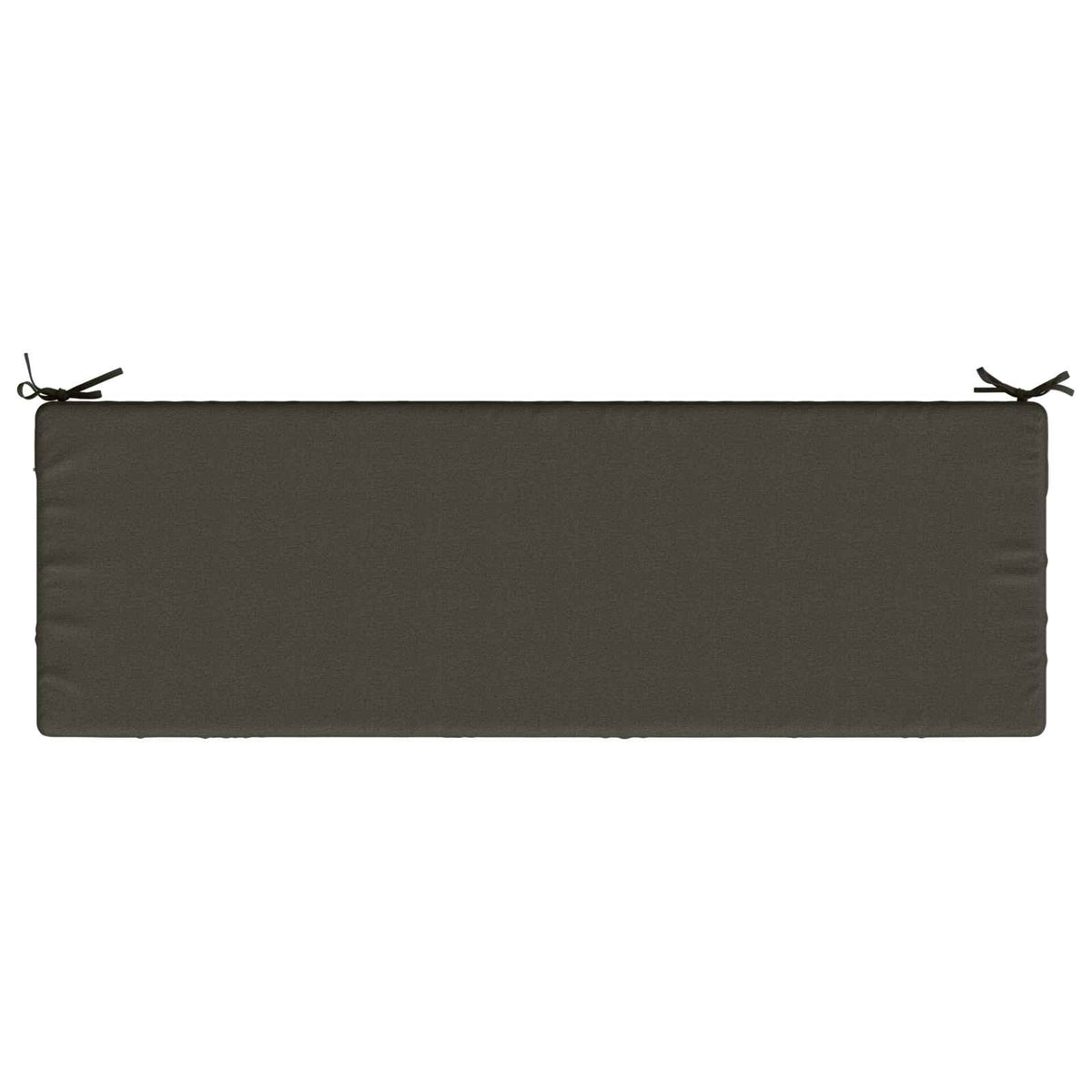 2-Piece Bench Cushions SOEST 2 pcs 100% Polyester Anthracite