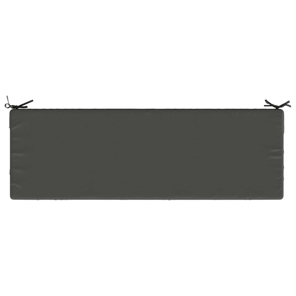 Bench Cushion SOEST 100% Polyester Anthracite 150 x 50 x 8 cm