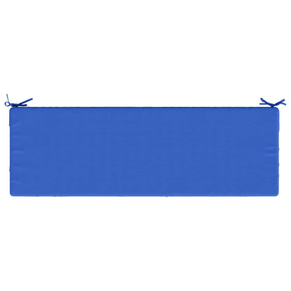 Bench Cushion SOEST 100% Polyester Royal Blue 150 x 50 x 8 cm