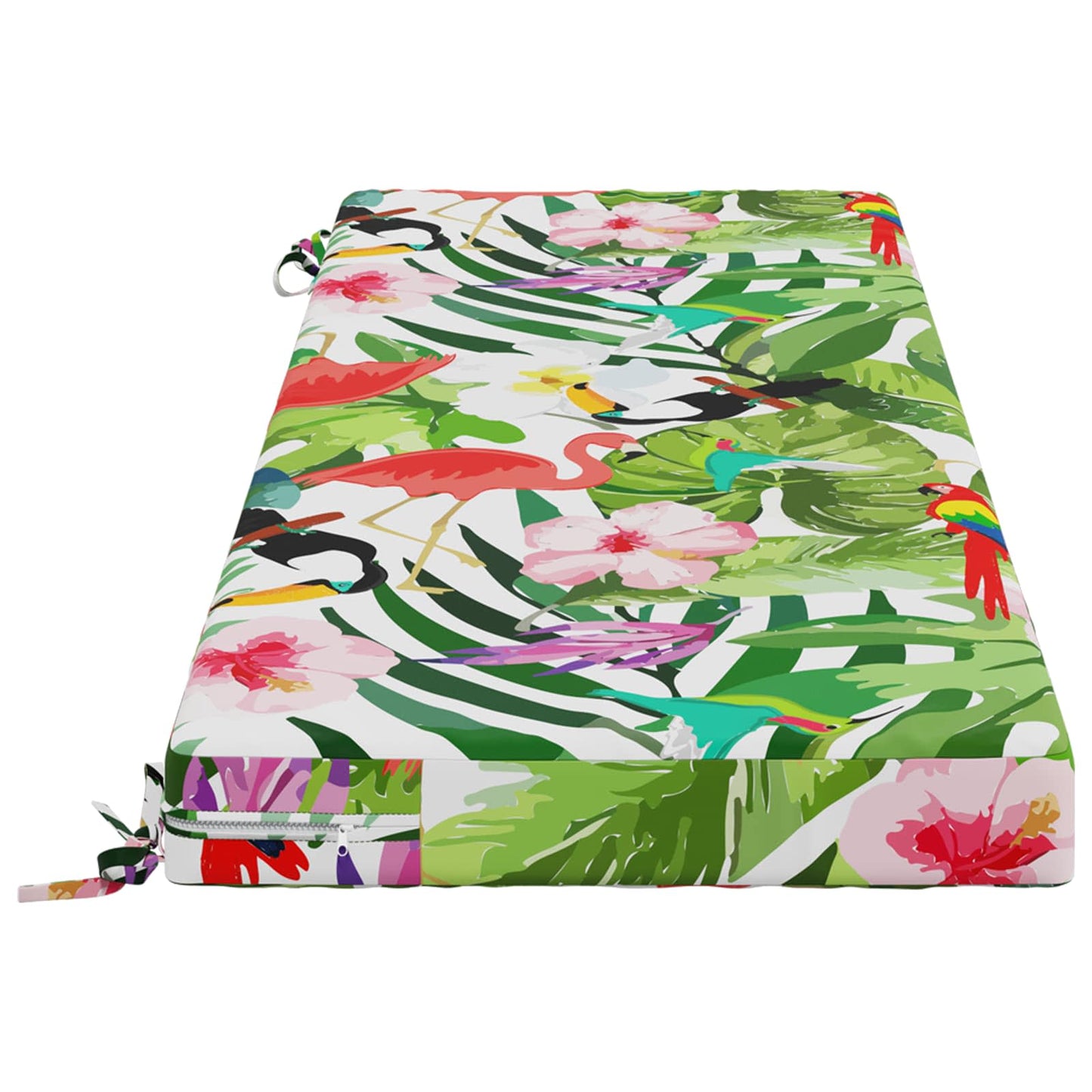 Bench Cushion SOEST 100% Polyester Multicolour 150 x 50 x 8 cm