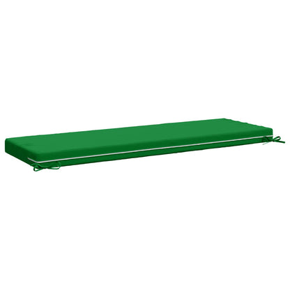 Bench Cushion SOEST 100% Polyester Green 150 x 50 x 8 cm