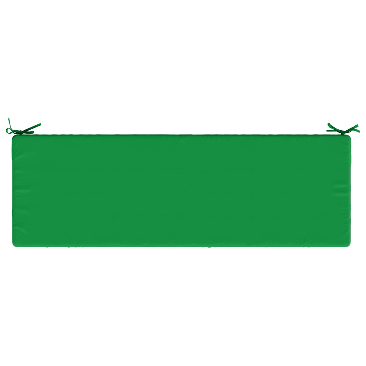 2-Piece Bench Cushions SOEST 2 pcs 100% Polyester Green