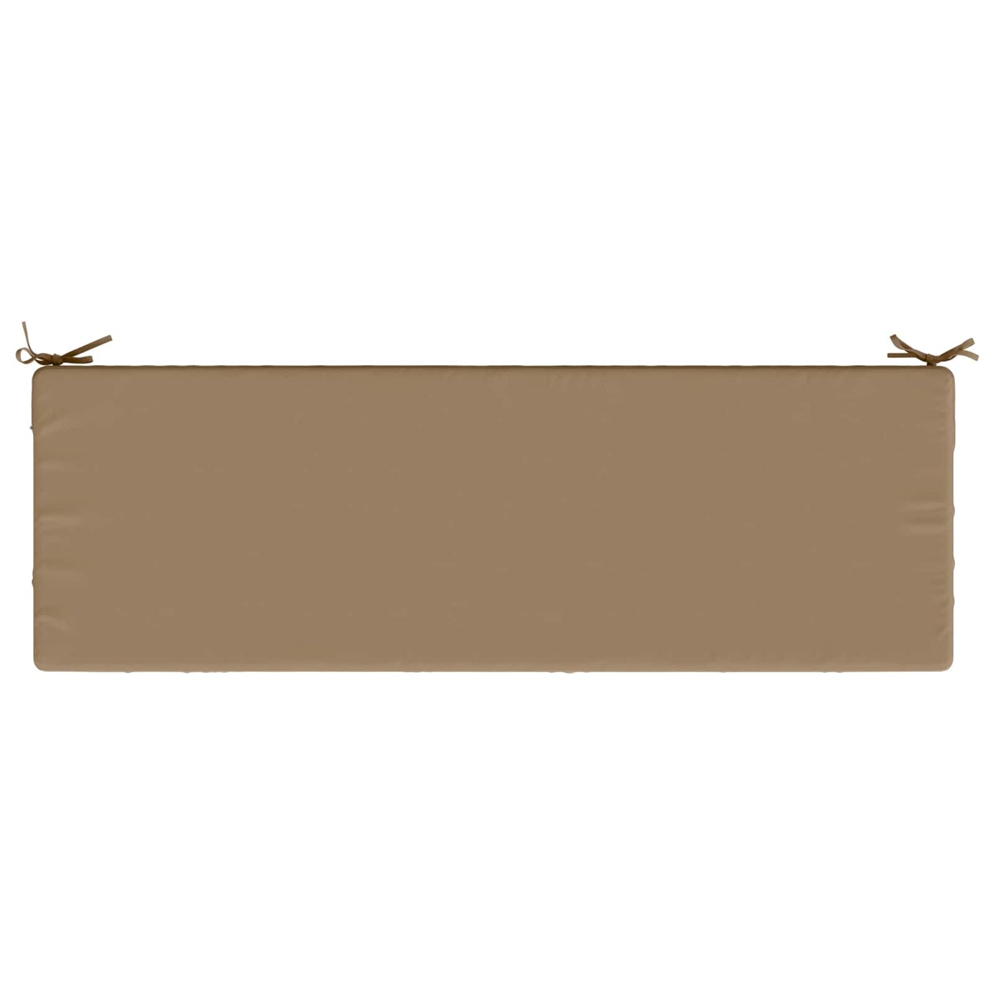 Bench Cushion SOEST 100% Polyester Taupe 150 x 50 x 8 cm