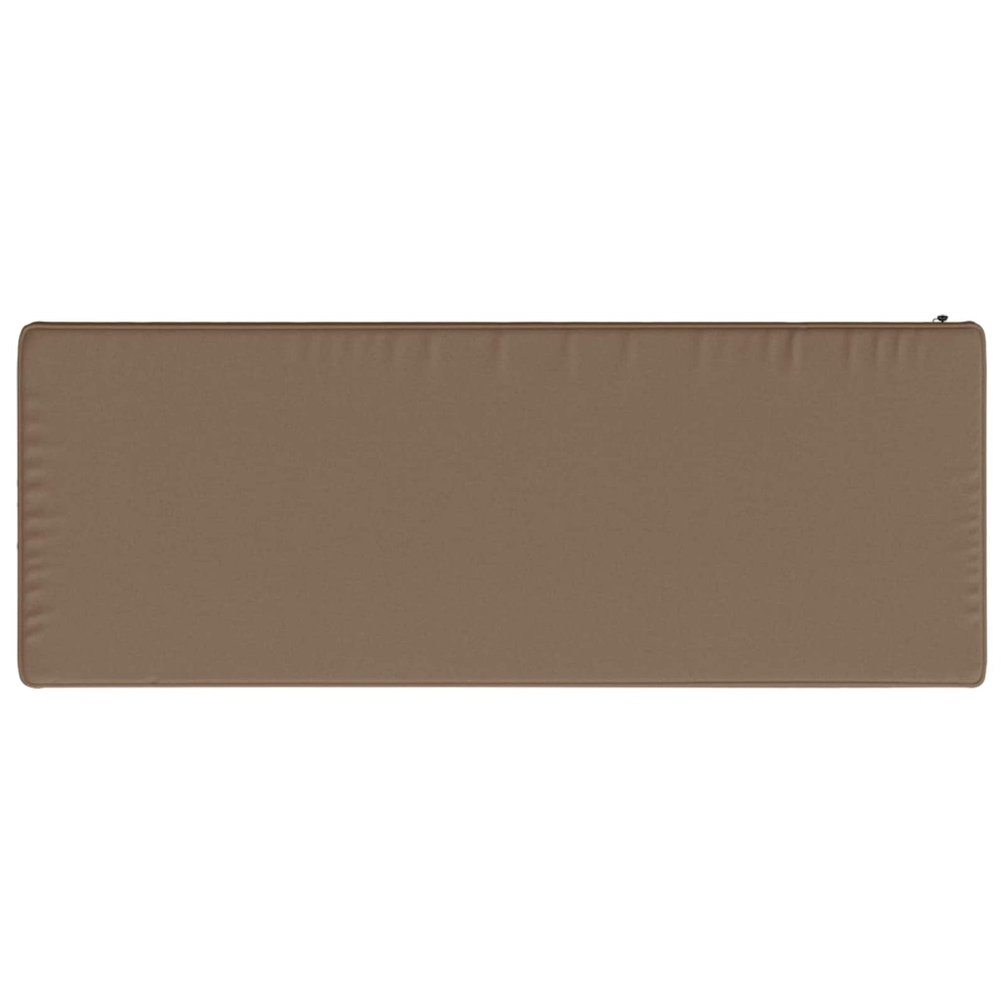 2-Piece Bench Cushions VUGHT 2 pcs 100% Polyester Taupe