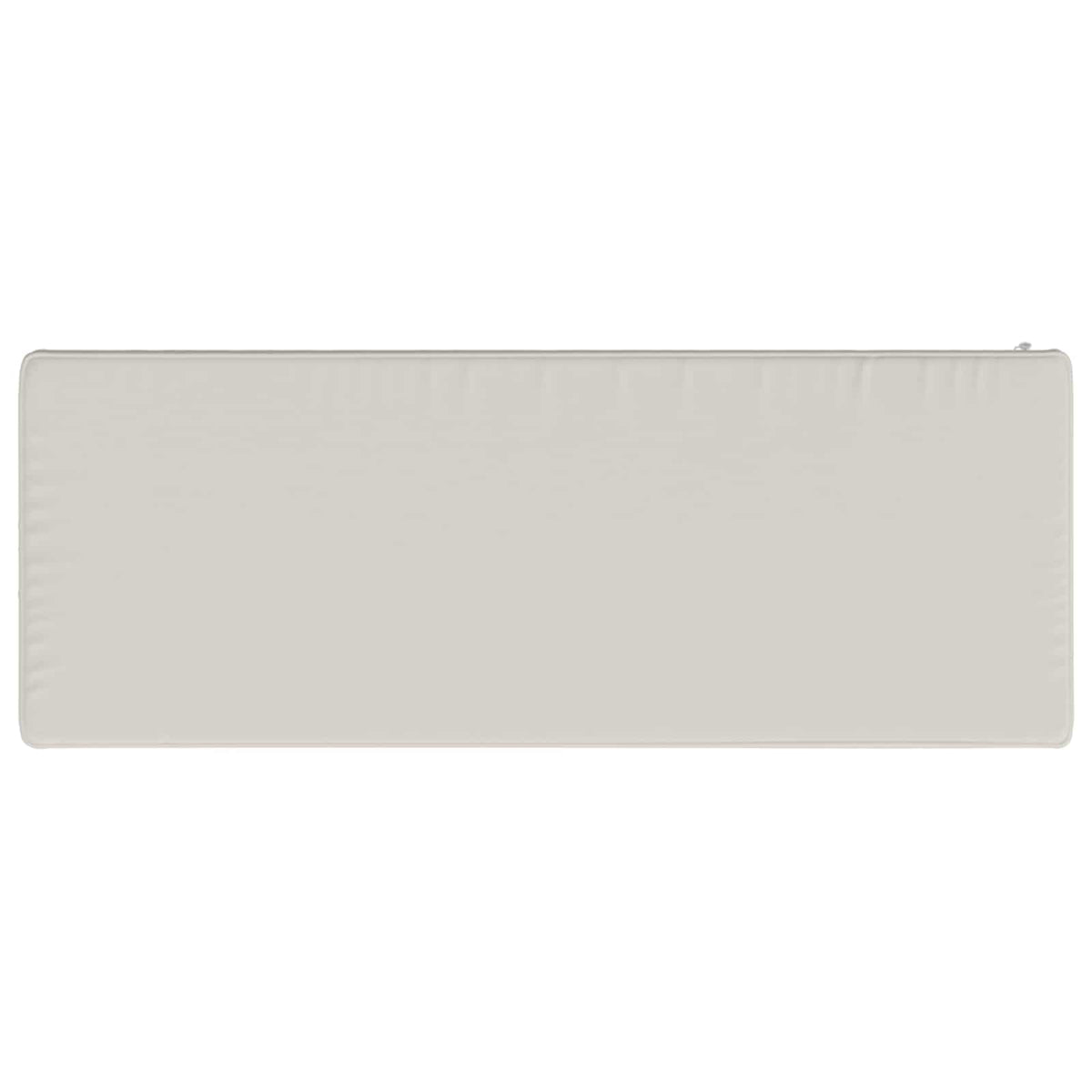 1-Piece Bench Cushion VUGHT 100% Polyester White 60 x 30 x 5 cm