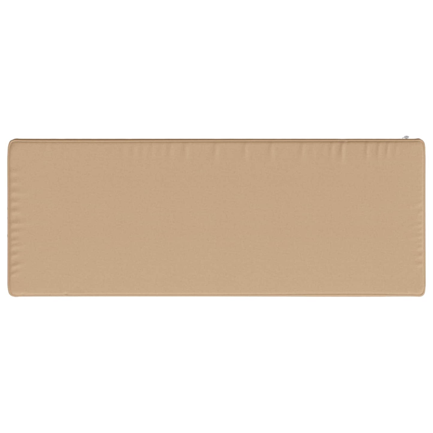 1-Piece Bench Cushion VUGHT 100% Polyester Sand 60 x 30 x 5 cm