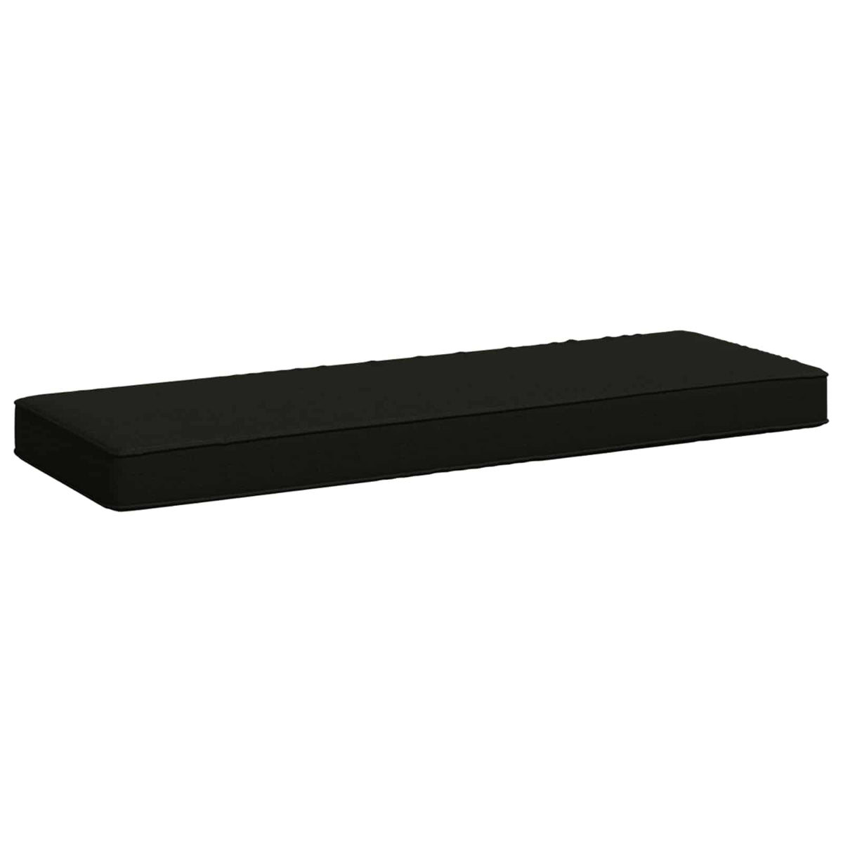 2-Piece Bench Cushions VUGHT 2 pcs 100% Polyester Black