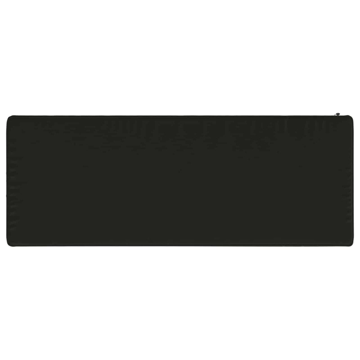 1-Piece Bench Cushion VUGHT 100% Polyester Black 60 x 30 x 5 cm
