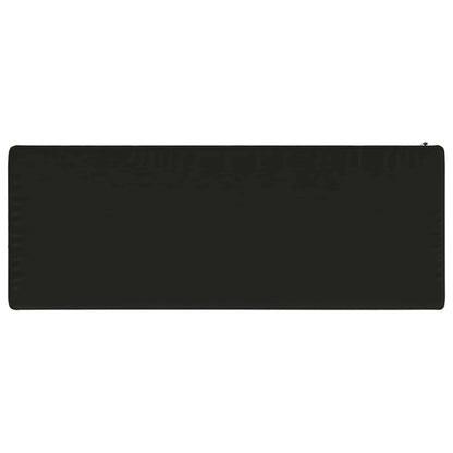 2-Piece Bench Cushions VUGHT 2 pcs 100% Polyester Black