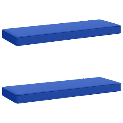 2-Piece Bench Cushions VUGHT 2 pcs 100% Polyester Royal Blue