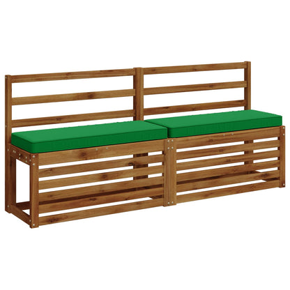 1-Piece Bench Cushion VUGHT 100% Polyester Green 60 x 30 x 5 cm