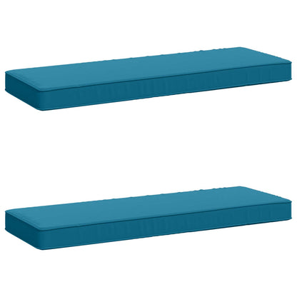 2-Piece Bench Cushions VUGHT 2 pcs 100% Polyester Light Blue