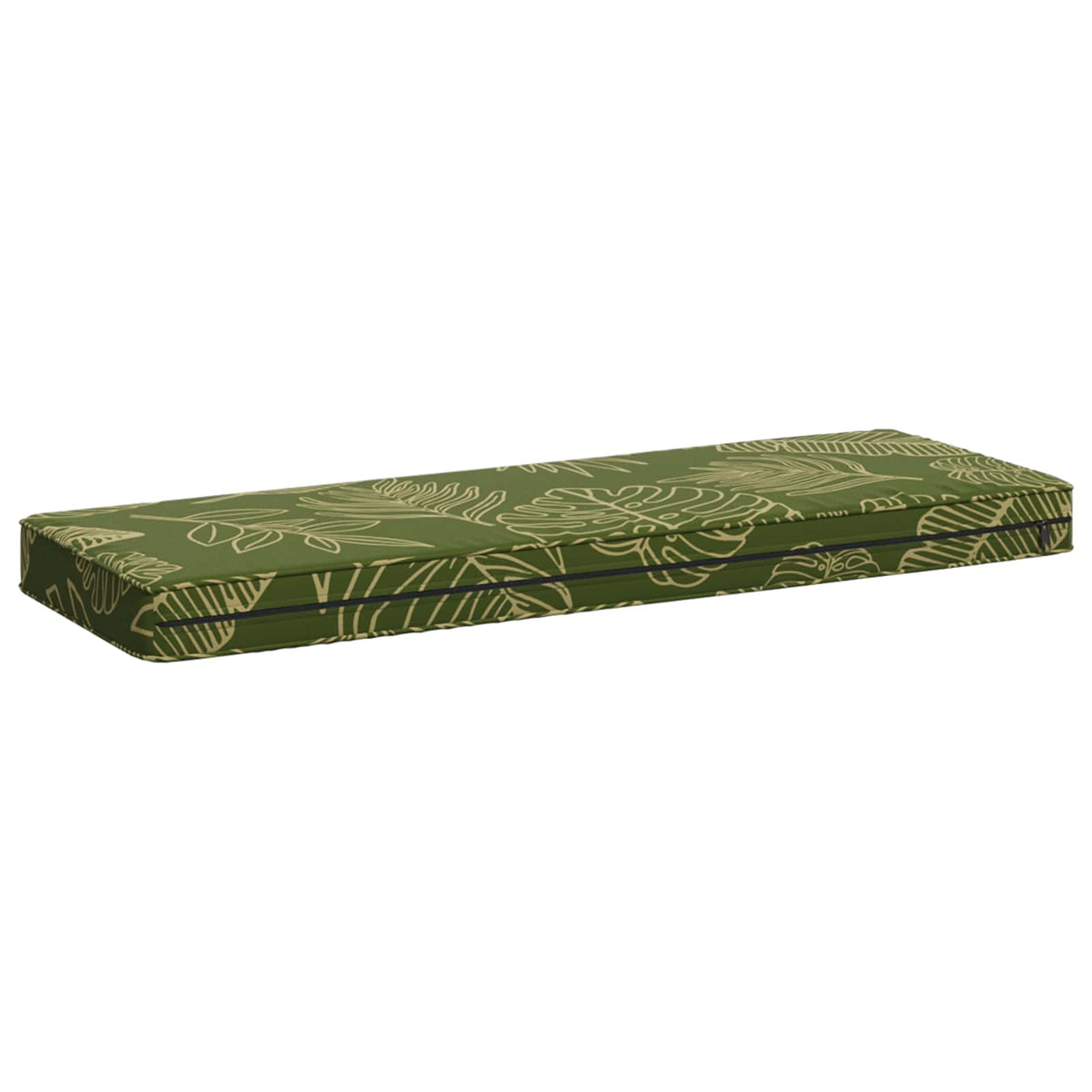 2-Piece Bench Cushions VUGHT 2 pcs 100% Polyester Leaf Design