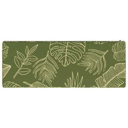 2-Piece Bench Cushions VUGHT 2 pcs 100% Polyester Leaf Design