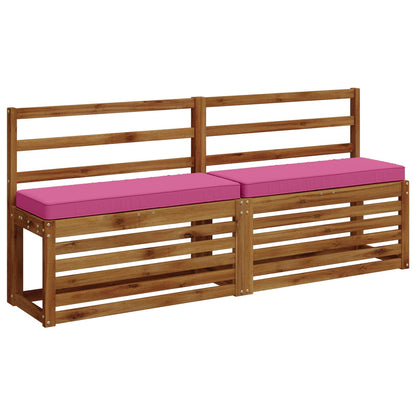 1-Piece Bench Cushion VUGHT 100% Polyester Pink 60 x 30 x 5 cm