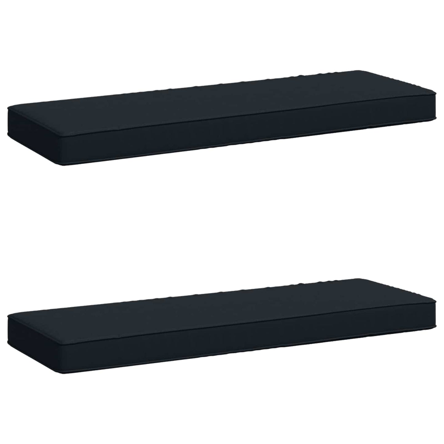 2-Piece Bench Cushions VUGHT 2 pcs 100% Polyester Dark Blue