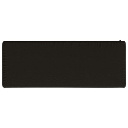 2-Piece Bench Cushions VUGHT 2 pcs 100% Polyester Black