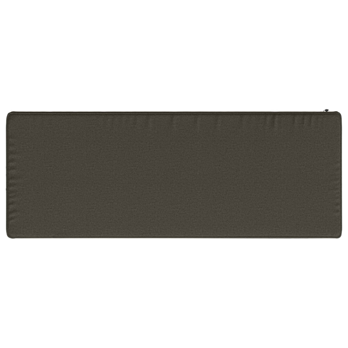 1-Piece Bench Cushion VUGHT 100% Polyester Anthracite