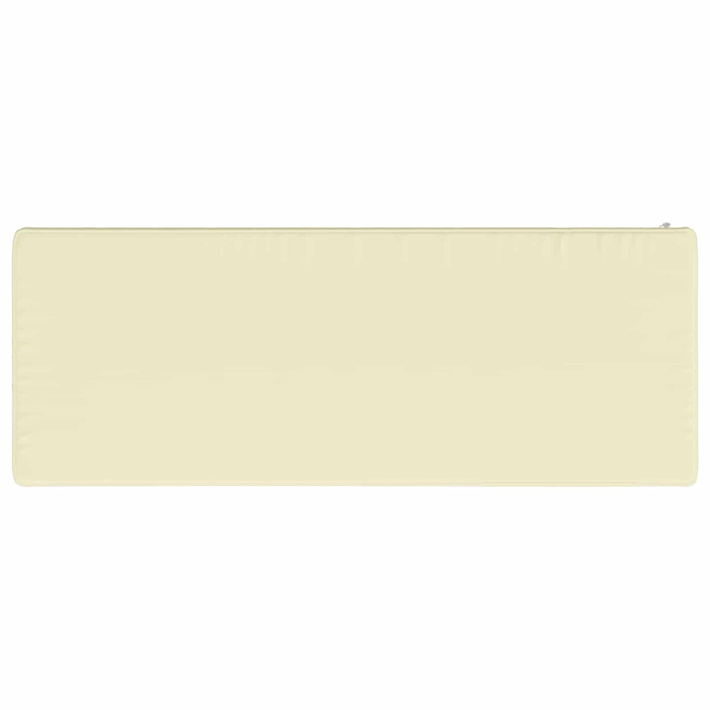 2-Piece Bench Cushions VUGHT 2 pcs 100% Polyester Cream