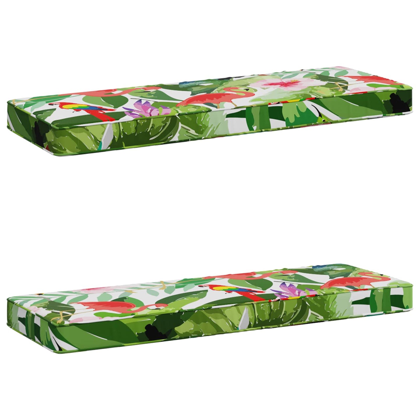 2-Piece Bench Cushions VUGHT 2 pcs 100% Polyester Multicolour