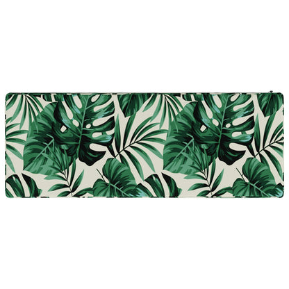 1-Piece Bench Cushion VUGHT 100% Polyester Leaf Pattern