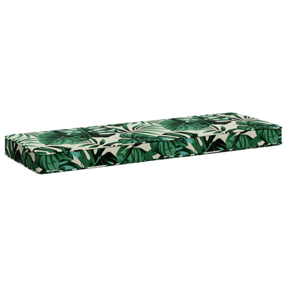 2-Piece Bench Cushions VUGHT 2 pcs 100% Polyester Leaf Pattern