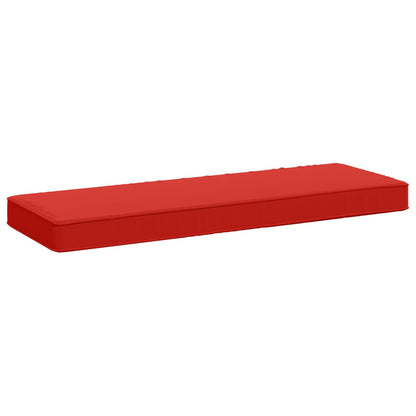 1-Piece Bench Cushion VUGHT 100% Polyester Red 80 x 30 x 5 cm
