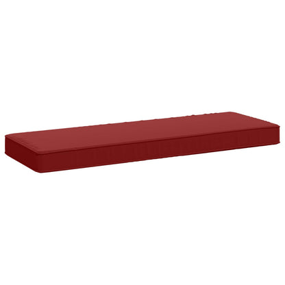 2-Piece Bench Cushions VUGHT 2 pcs 100% Polyester Wine Red