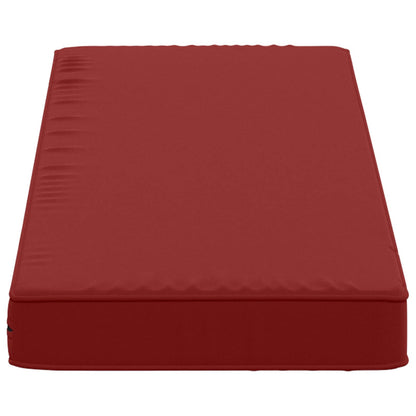 2-Piece Bench Cushions VUGHT 2 pcs 100% Polyester Wine Red
