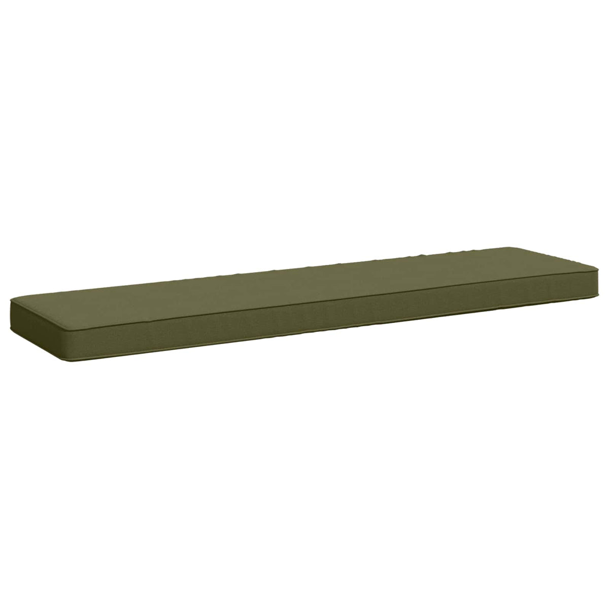 1-Piece Bench Cushion VUGHT 100% Polyester Olive Green