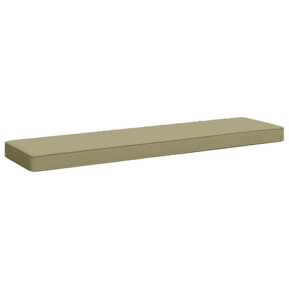 2-Piece Bench Cushions VUGHT 2 pcs 100% Polyester Light Green
