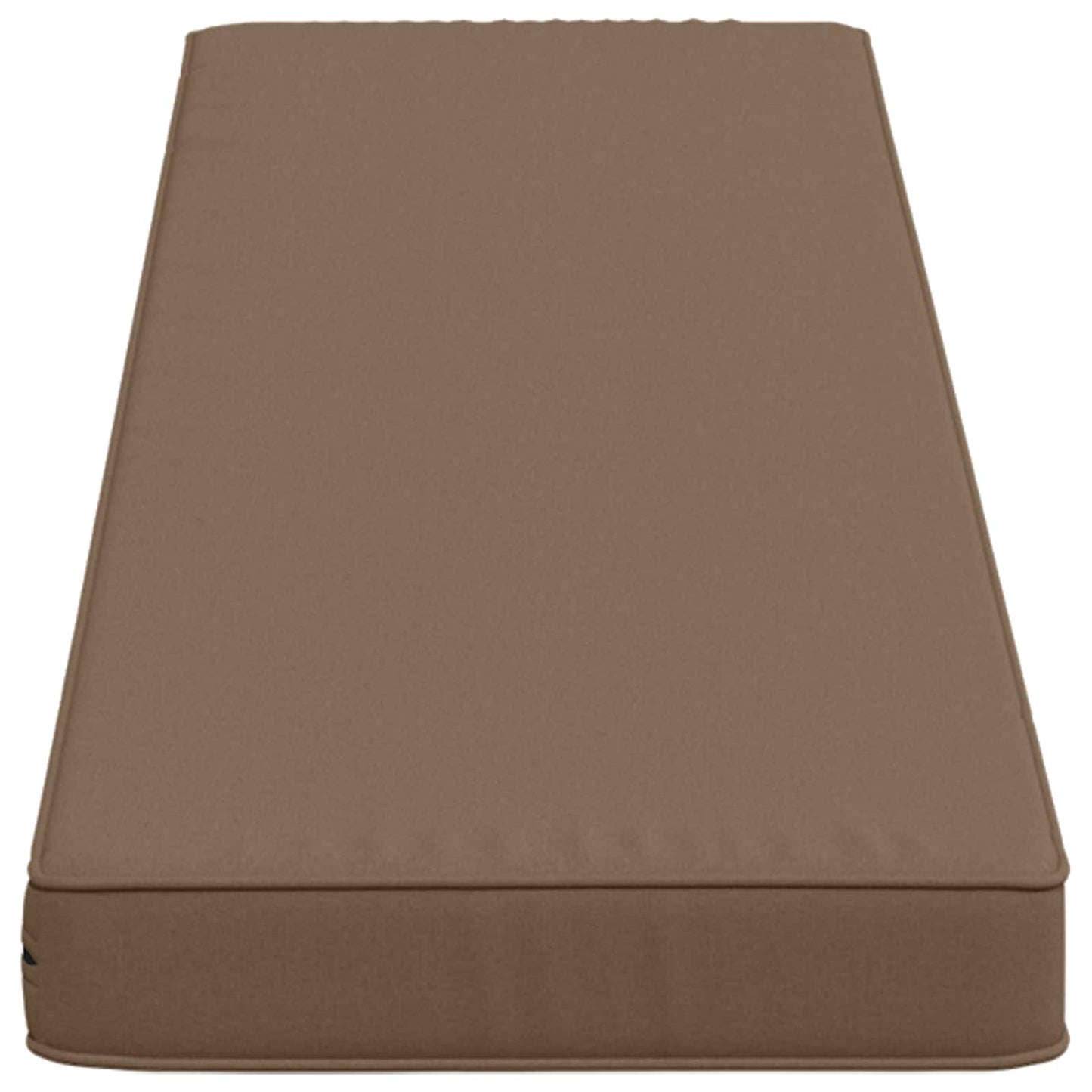 2-Piece Bench Cushions VUGHT 2 pcs 100% Polyester Taupe