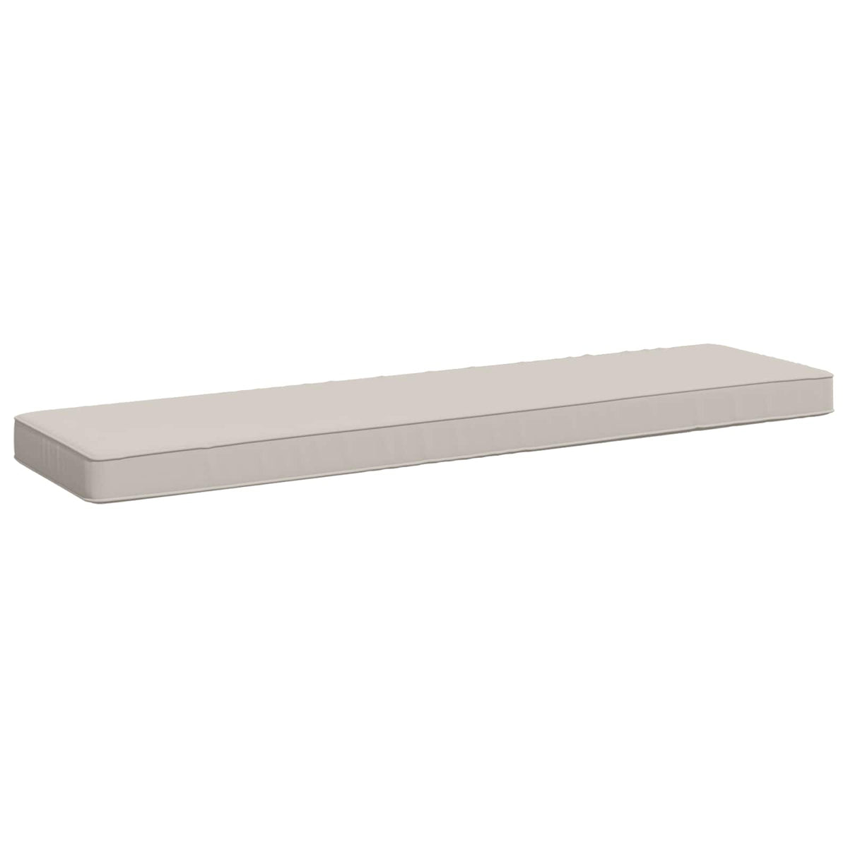 1-Piece Bench Cushion VUGHT 100% Polyester White