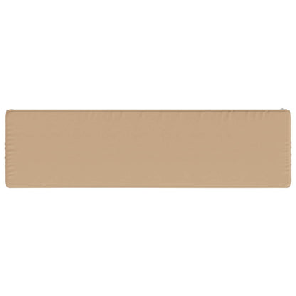 2-Piece Bench Cushions VUGHT 2 pcs 100% Polyester Sand