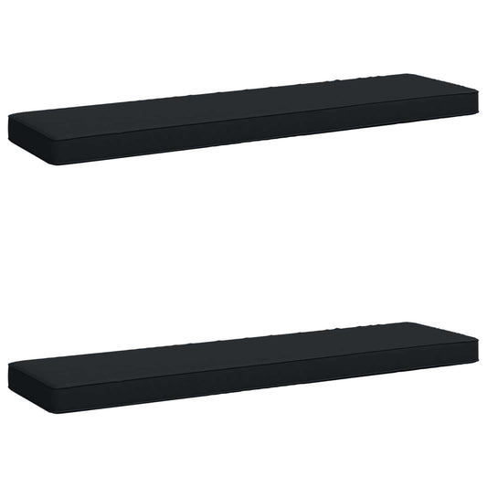 2-Piece Bench Cushions VUGHT 2 pcs 100% Polyester Dark Blue
