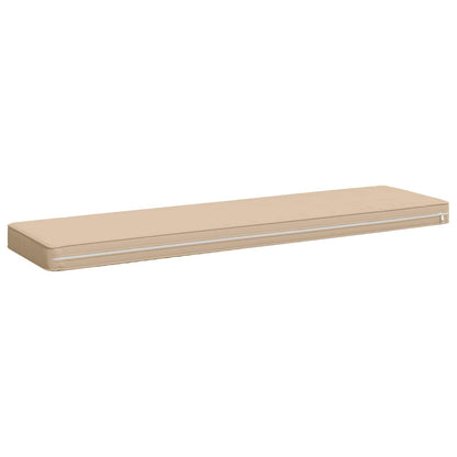 1-Piece Bench Cushion VUGHT 100% Polyester Cream