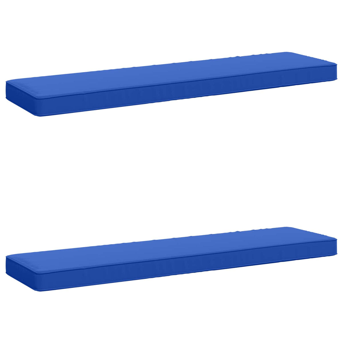 2-Piece Bench Cushions VUGHT 2 pcs 100% Polyester Royal Blue