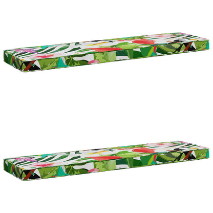 2-Piece Bench Cushions VUGHT 2 pcs 100% Polyester Multicolour