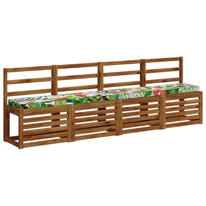 2-Piece Bench Cushions VUGHT 2 pcs 100% Polyester Multicolour